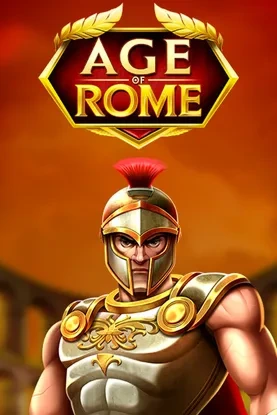 Age of Rome slot with Roman soldier in golden armor