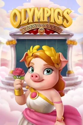 Olympigs slot with pig dressed as Greek goddess