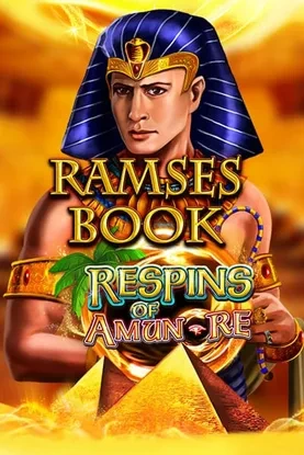 Ramses Book Respins of Amun-Re slot with Egyptian pharaoh
